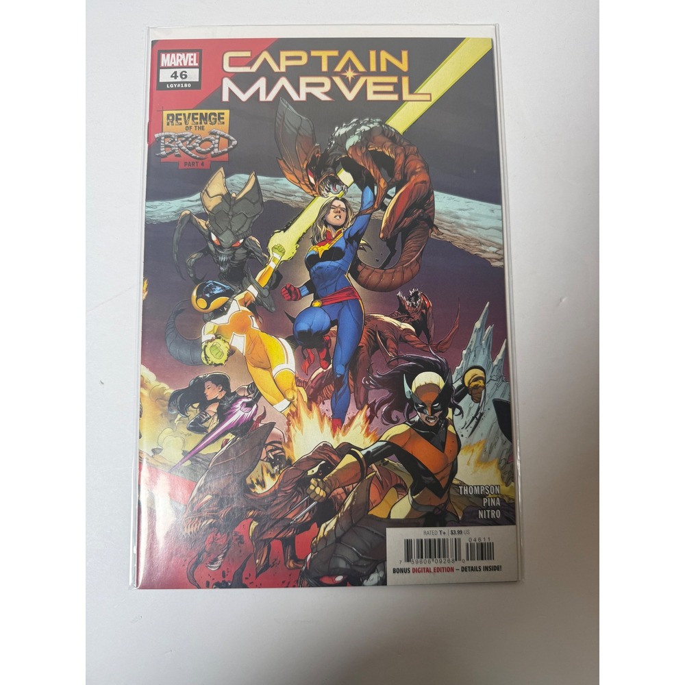 Marvel Captain Marvel 46 Revenge of the Brood Part 4 Kelly Thompson 2023